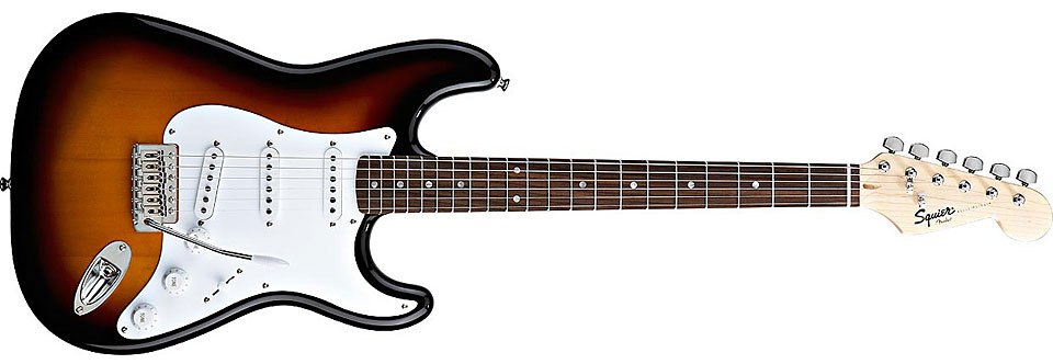 FENDER SQUIER Bullet With Trem, RW, Brown Sunburst