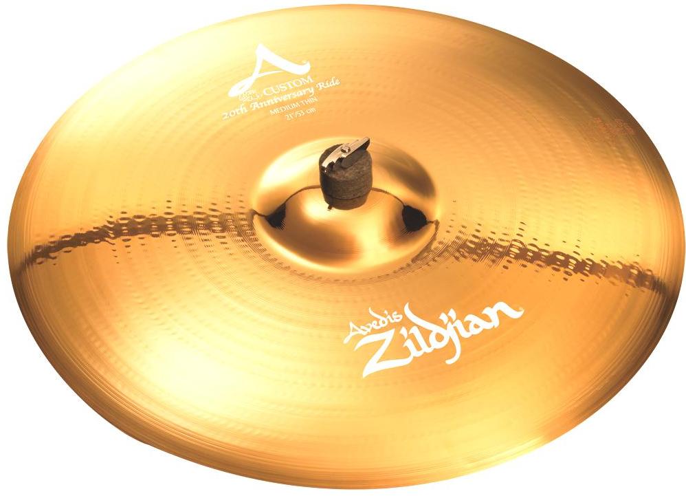 ZILDJIAN 21” A' CUSTOM 20TH ANNIVERSARY RIDE