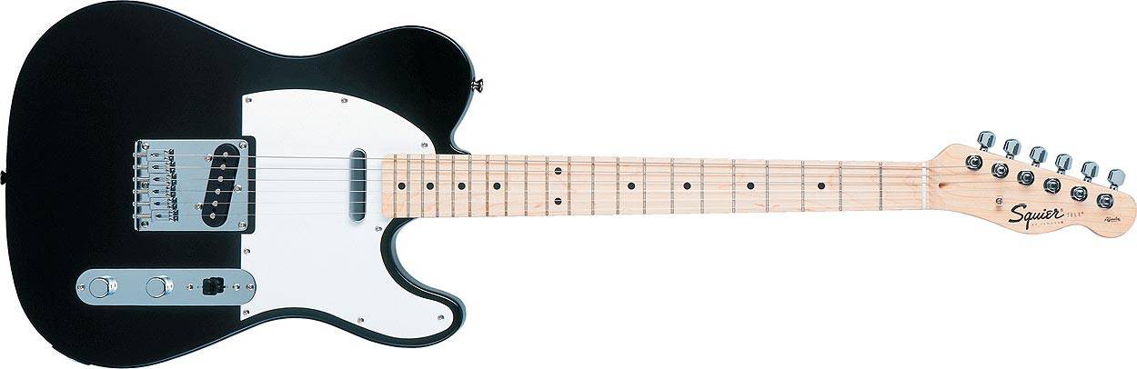 FENDER SQUIER AFFINITY TELE MN METALLIC BLACK