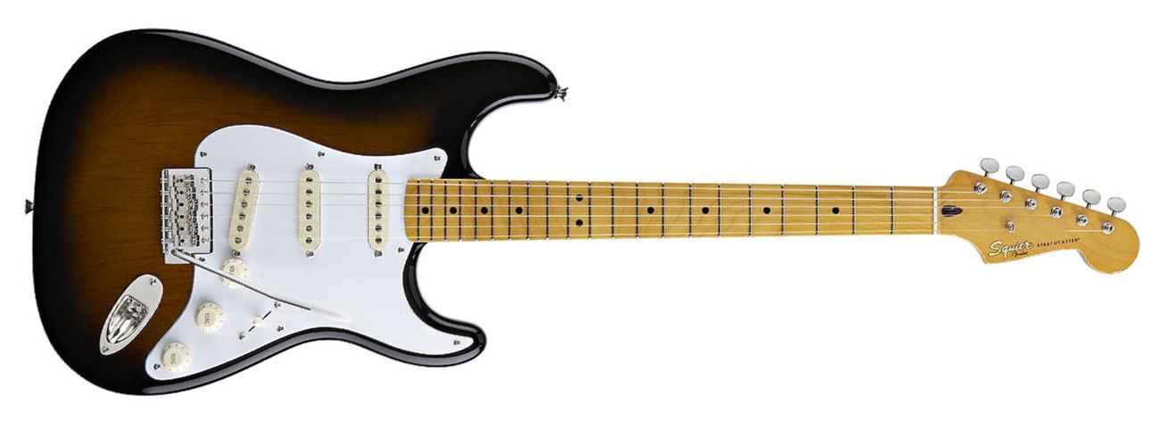 FENDER SQUIER CLASSIC VIBE STRAT 50's 2-COLOR SUNBURST