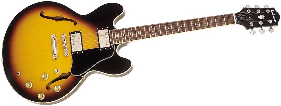 EPIPHONE DOT VINTAGE SUNBURST CH