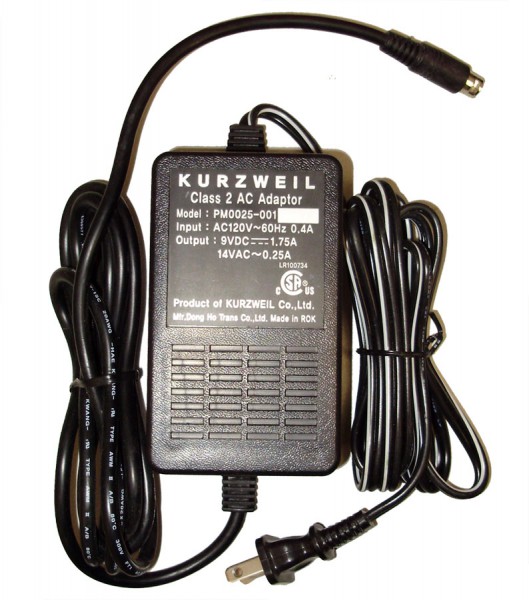 Kurzweil Power Adaptor for SP2, SP2X, SP3