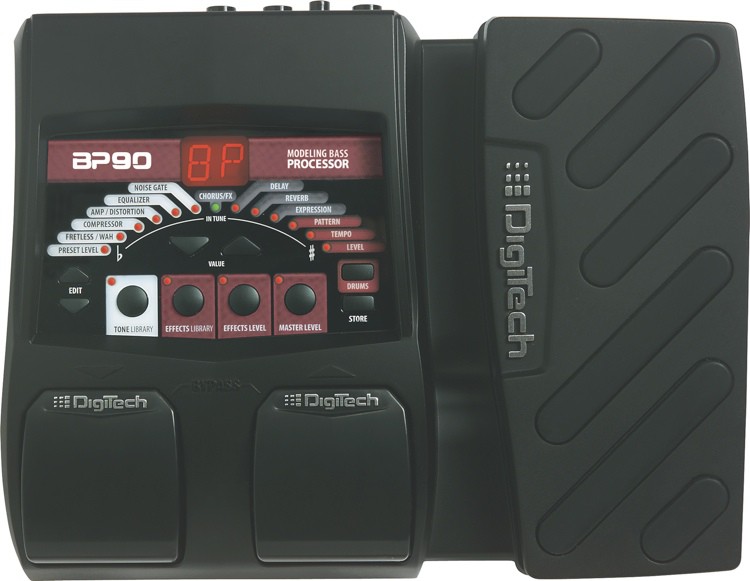 DIGITECH BP90 BASS MODELLING PROCESSOR W/ POWER SUPPLY