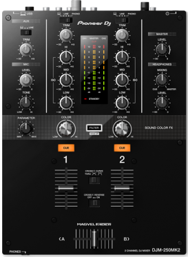 Pioneer DJM-250MK2 - Ekb-musicmag.ru - аудиовизуальное и сценическое оборудование, акустические материалы