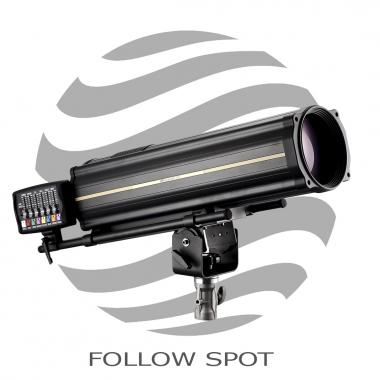 SHADOW FOLLOW SPOT 350 - Поставка звукового, светового, видео и сценического оборудования. Аудиовизуальные решения.