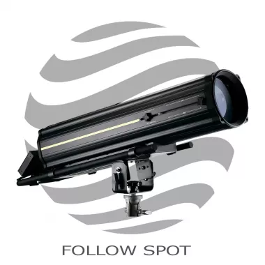 SHADOW FOLLOW SPOT 600 - Поставка звукового, светового, видео и сценического оборудования. Аудиовизуальные решения.