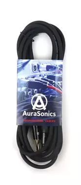 AuraSonics XFJTRSM-1.5 кабель микрофонный XLR3(f) - 1/4" Jack TRS, 1.5м, черный - Поставка звукового, светового, видео и сценического оборудования. Аудиовизуальные решения.