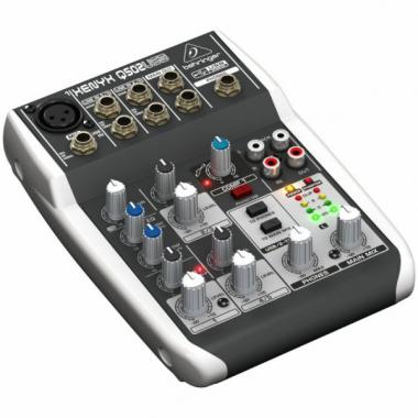 Behringer Q502USB - Поставка звукового, светового, видео и сценического оборудования. Аудиовизуальные решения.