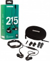 SHURE SE215-K-UNI-EFS - Поставка звукового, светового, видео и сценического оборудования. Аудиовизуальные решения.