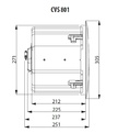 Tannoy CVS 801-BK - Поставка звукового, светового, видео и сценического оборудования. Аудиовизуальные решения.