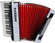 HOHNER Bravo III 96 white - Поставка звукового, светового, видео и сценического оборудования. Аудиовизуальные решения.