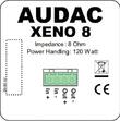 Audac XENO8/B - Поставка звукового, светового, видео и сценического оборудования. Аудиовизуальные решения.