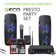 ECO PRESTO PARTY SET - Ekb-musicmag.ru - звуковое, световое, презентационное оборудование, караоке системы и музыкальные инструменты в Екатеринбурге.