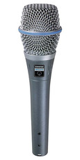 Shure BETA 87A - Поставка звукового, светового, видео и сценического оборудования. Аудиовизуальные решения.