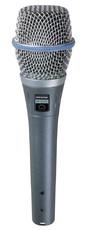 Shure BETA 87C - Поставка звукового, светового, видео и сценического оборудования. Аудиовизуальные решения.