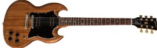 Gibson SG Tribute Natural Walnut - Ekb-musicmag.ru - аудиовизуальное и сценическое оборудование, акустические материалы