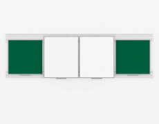 Рельсовая система PolyGlide Boards Slide Lite для дисплеев / ИД 77", 86", 91" (4,2м, доски рельсовые - Поставка звукового, светового, видео и сценического оборудования. Аудиовизуальные решения.