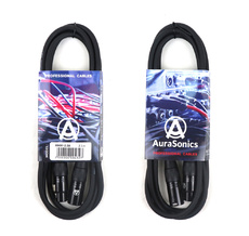 AuraSonics XMXF-2.5B кабель микрофонный XLR(F)-XLR(M), 2.5м, 24AWG, 0.23мм?, черный - Проектирование и поставка звукового, светового, видео и сценического оборудования. Центр аудиовизуальных решений.