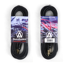 AuraSonics J63J63R-7 гитарный кабель Jack TS 6.3мм - угловой Jack TS 6.3мм 7м,24AWG, 0.22мм?, черный - Проектирование и поставка звукового, светового, видео и сценического оборудования. Центр аудиовизуальных решений.