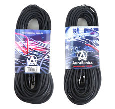 AuraSonics XMXF-20B кабель микрофонный XLR(F)-XLR(M), 20м, 24AWG, 0.23мм?, черный - Проектирование и поставка звукового, светового, видео и сценического оборудования. Центр аудиовизуальных решений.