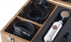 Союз 023 Bomblet Deluxe  конденсаторный микрофон, паук, деревянный кейс - Поставка звукового, светового, видео и сценического оборудования. Аудиовизуальные решения.