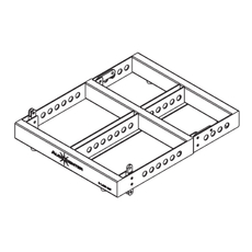 Audiocenter рама для подвешивания элементов массива K-LA12A - Ekb-musicmag.ru - аудиовизуальное и сценическое оборудование, акустические материалы