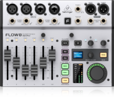 Behringer FLOW 8 - Поставка звукового, светового, видео и сценического оборудования. Аудиовизуальные решения.