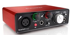 Focusrite Scarlett Solo 2nd Gen USB - Поставка звукового, светового, видео и сценического оборудования. Аудиовизуальные решения.