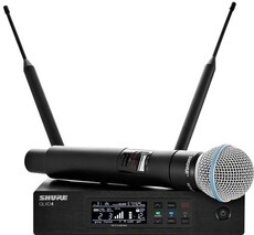 Shure QLXD24E/B58 G51 - Поставка звукового, светового, видео и сценического оборудования. Аудиовизуальные решения.