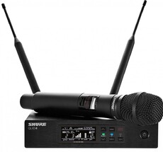 SHURE QLXD24E/SM87 G51 - Поставка звукового, светового, видео и сценического оборудования. Аудиовизуальные решения.