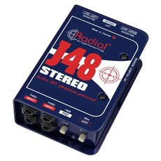 Radial J48 Stereo - Поставка звукового, светового, видео и сценического оборудования. Аудиовизуальные решения.