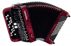 HOHNER Nova II 48 red - Ekb-musicmag.ru - аудиовизуальное и сценическое оборудование, акустические материалы