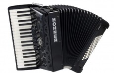 HOHNER Amica Forte III 72 black - Ekb-musicmag.ru - аудиовизуальное и сценическое оборудование, акустические материалы