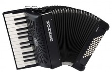 HOHNER Bravo II 48 black - Поставка звукового, светового, видео и сценического оборудования. Аудиовизуальные решения.