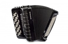 HOHNER MATTIA IV 120 BK gun black (B-Stepped) - Ekb-musicmag.ru - аудиовизуальное и сценическое оборудование, акустические материалы