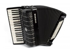 HOHNER MATTIA IV 96 BK gun black - Ekb-musicmag.ru - аудиовизуальное и сценическое оборудование, акустические материалы