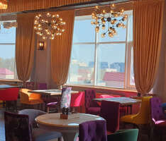 Ресторан «Панорама» Ханты-Мансийск - Поставка звукового, светового, видео и сценического оборудования. Аудиовизуальные решения.