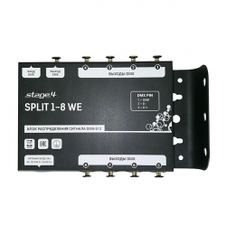 STAGE4 Split 1-8 WE - Поставка звукового, светового, видео и сценического оборудования. Аудиовизуальные решения.