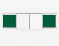 Рельсовая система PolyGlide Boards Slide Lite для дисплеев/ ИД 77", 86", 91" (4,2м, доски рельсовые - Поставка звукового, светового, видео и сценического оборудования. Аудиовизуальные решения.