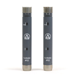 AuraSonics AP22-MP инструментальные студийные микрофоны, подобранная пара, капсюль 22 мм золото 6 ми - Проектирование и поставка звукового, светового, видео и сценического оборудования. Центр аудиовизуальных решений.