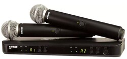 Shure BLX288E/SM58 M17 662-686 MHz - Ekb-musicmag.ru - аудиовизуальное и сценическое оборудование, акустические материалы