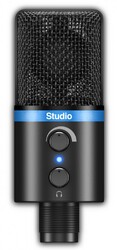 IK Multimedia iRig Mic Studio - Black - Поставка звукового, светового, видео и сценического оборудования. Аудиовизуальные решения.