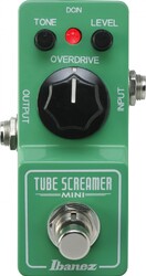 Ibanez TSMINI Tube Screamer Mini - Ekb-musicmag.ru - аудиовизуальное и сценическое оборудование, акустические материалы