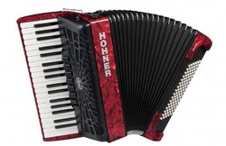 HOHNER Bravo III 96 red - Ekb-musicmag.ru - аудиовизуальное и сценическое оборудование, акустические материалы