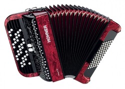 HOHNER Nova II 72 red - Поставка звукового, светового, видео и сценического оборудования. Аудиовизуальные решения.