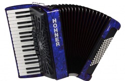 HOHNER Bravo III 72 dark blue - Ekb-musicmag.ru - аудиовизуальное и сценическое оборудование, акустические материалы