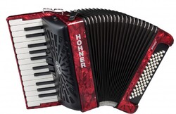 HOHNER Bravo II 60 red - Ekb-musicmag.ru - аудиовизуальное и сценическое оборудование, акустические материалы