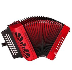 HOHNER El Rey del Vallenato ADG red - Ekb-musicmag.ru - аудиовизуальное и сценическое оборудование, акустические материалы