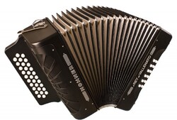 HOHNER El Rey del Vallenato GCF black - Ekb-musicmag.ru - аудиовизуальное и сценическое оборудование, акустические материалы