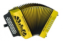 HOHNER El Rey del Vallenato BbEbAb yellow - Ekb-musicmag.ru - аудиовизуальное и сценическое оборудование, акустические материалы